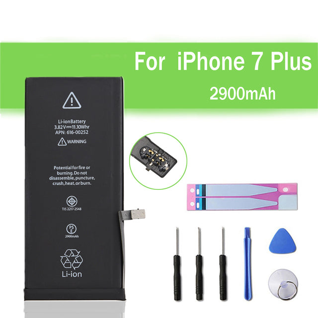 Batterie de remplacement pour iPhone 7 Plus, 2900 mAh Batterie de remplacement pour iPhone 7 Plus, 2900 mAh